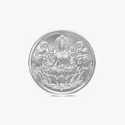 5G 925 Purity Lakshmi Silver Coin-image-49