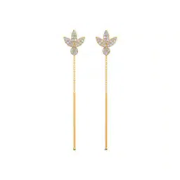 22 KT Yellow Gold Sui-Dhaga Earrings-image-83