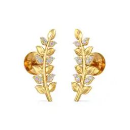 22 KT Yellow Gold Stud Earrings-image-72