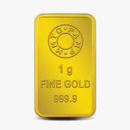 1 Gm 24K (999.9) Lotus Yellow Gold Bar-image-18