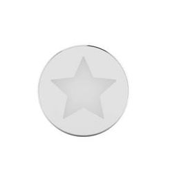 18 KT White Gold Stud Earrings-image-99
