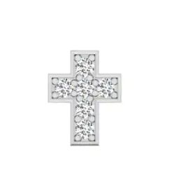 18 KT Yellow Gold Diamond-Studded Earring-image-71