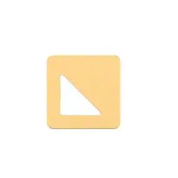 18 KT Yellow Gold Ear Stud-image-88