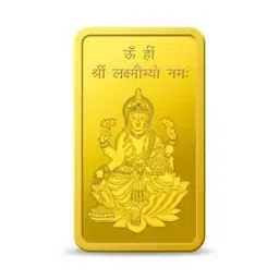 5 gm 24k (999.9) Lakshmi Ji Yellow Gold Bar-image-78