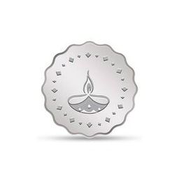 Kundan 10 G (999.9) Silver Coin - Diya-image-54