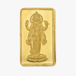 24KT Yellow Gold Lord Vishnu Gold Coin-image-43