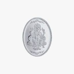 999 Ganesh Oval Silver Coin-image-76