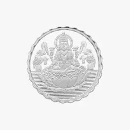 50 G 999 Lakshmi Silver Coin-image-54