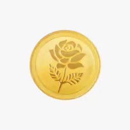 2G 22K 916 Yellow Gold Rose Coin-image-10