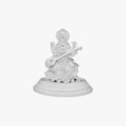 800 Silver Saraswati Idol-image-98