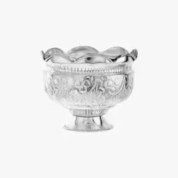 800 Silver Flower Bowl-picture-13
