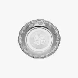 800 Silver Floral-Design Thali-image-50