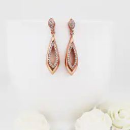 925 Silver Drop Earrings-picture-1