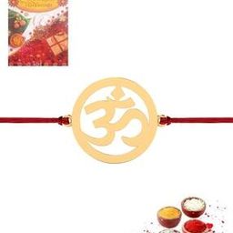 925 Silver Om Brother Sterling Silver Hallmark Rakhi-image-48