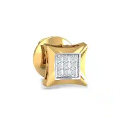 Diamond-Studded Yellow Gold Ear Stud-image-52