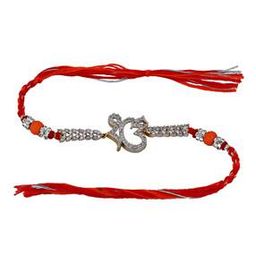 18 KT Gold-Plated Rakhi Set-image-12