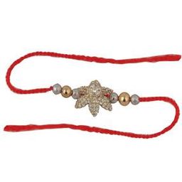 18 KT Gold-Plated Rakhi Set-image-80