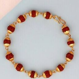 Rudraksh Bracelet Link Bracelet-image-2