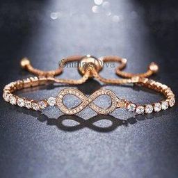 10794B Stone-Embellished Infinity Bracelet-27