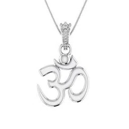 925 Sterling Silver Spiritual Om Pendant-image-4