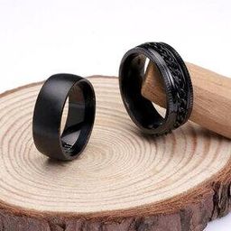 Set of 2 Chain Band Rings-image-67