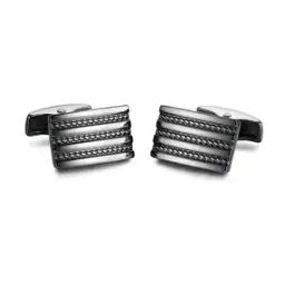 Stainless Steel Square Cufflinks-27