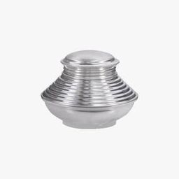925 Sterling Silver Spiral-Design Sindoor Box-image-12