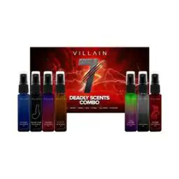 7 Deadly Scents Trial Pack of Pocket Liquid Perfume for Men-2