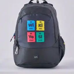 Men Typographic Print Everyday Backpack-66