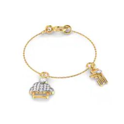 Buttercup Yellow Gold Diamond Wristwatch Chain-image-66