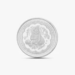 10 Gm Lord Krishna Silver Coin-image-67