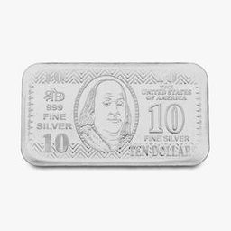 10 Gm 10 Dollar Silver Coin-image-4