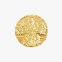 1G Yellow Gold Lakshmi Coin-image-92