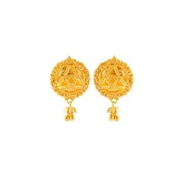 p.c. chandra jewellers Yellow Gold Drop Earrings-picture-7