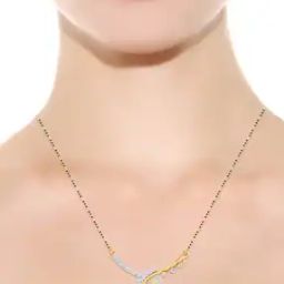 925 Sterling Silver Ashina Silver Mangalsutra with Chain-image-14