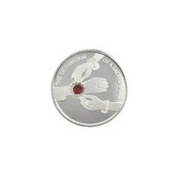 Silver-Plated Raksha Bandhan Coin-image-91