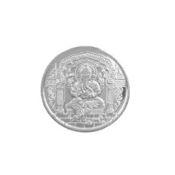 Silver-Plated Lord Ganesha Coin-18