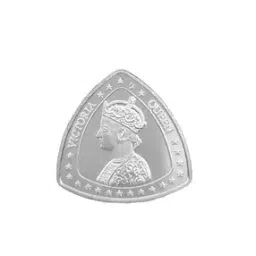 Silver-Plated Queen Victoria Coin-image-68