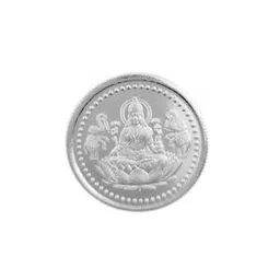5G 999 Pure Silver laxmi Embossed Coin-image-48
