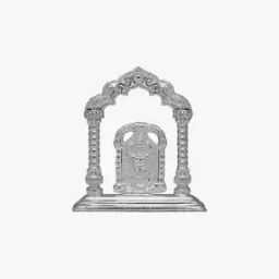 800 Silver Lord Balaji Idol in Mandapam-image-81