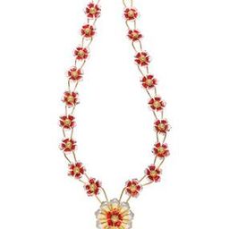 800 Silver Floral-Design Garland-image-84
