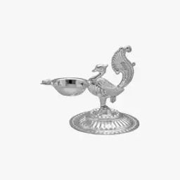 800 Silver Peacock-Design Diya-image-47