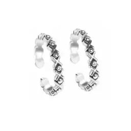 Set of 2 925 Sterling Silver Cross Toe Rings-image-25