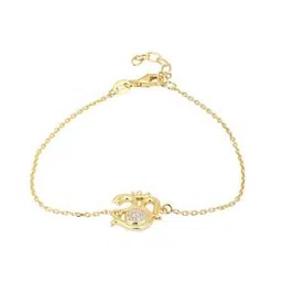 925 Sterling Silver Om with Chain Rakhi SILR040-picture-12