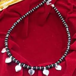Sterling Sliver Anklet with Spring-ring Closure-image-46
