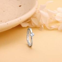 925 Sterling Silver Stone-Studded Ring-9