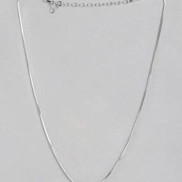 Sterling Silver Chain with Spring-Ring Closure-image-78