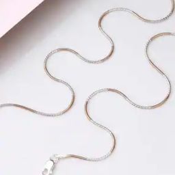 Sterling Silver Rose Gold-Plated Anklets-image-94
