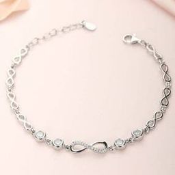 Sterling Silver Link Bracelet-image-27