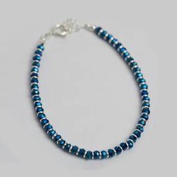 Sterling Silver Beaded Bracelet-image-56